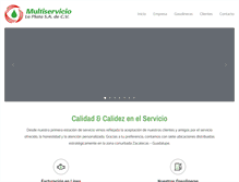 Tablet Screenshot of multiserviciolaplata.com